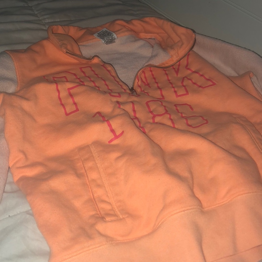 Victoria secret pink half zip
